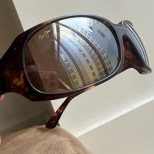 maui jim men’s tortoise shell glasses
